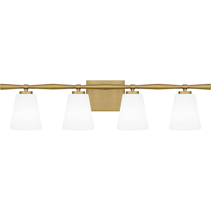 Quoizel Brindley 4 Light Bath Light, Opal Etched