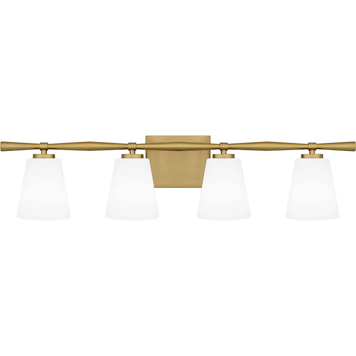 Quoizel Brindley 4 Light Bath Light, Opal Etched
