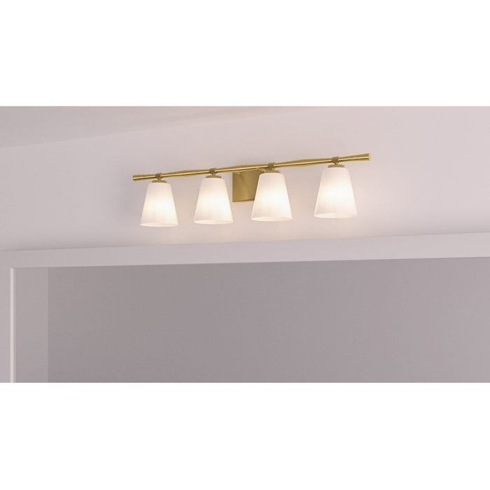 Quoizel Brindley 4 Light Bath Light, Opal Etched