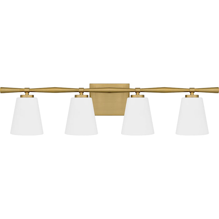 Quoizel Brindley 4 Light Bath Light, Opal Etched