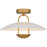 Quoizel Bingham Light Semi-Flush Mount, Brushed Gold/Metal - BIN1718BRG