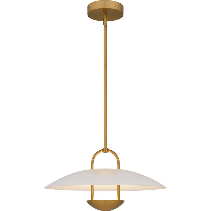 Quoizel Bingham Light Pendant, Brushed Gold/Metal - BIN2818BRG