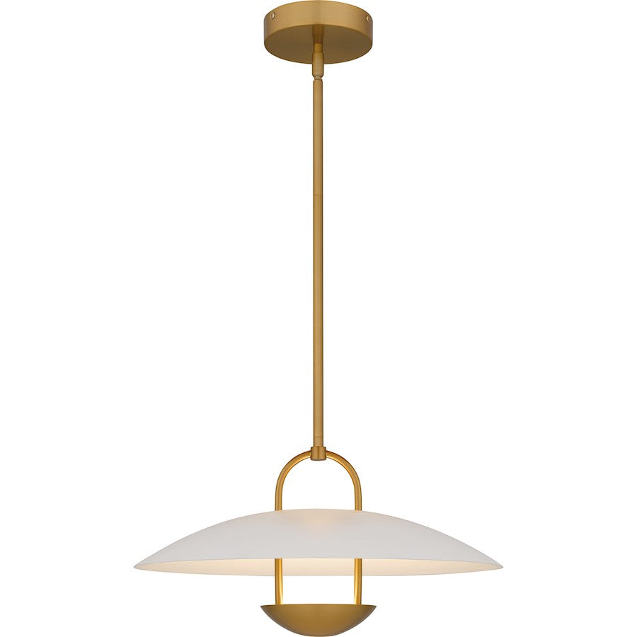 Quoizel Bingham Light Pendant, Brushed Gold/Metal - BIN2818BRG