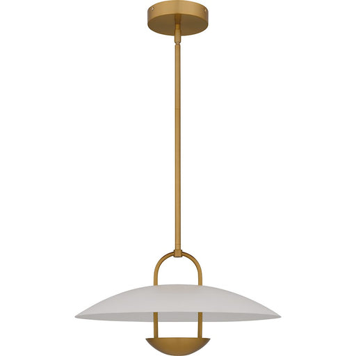 Quoizel Bingham Light Pendant, Brushed Gold/Metal