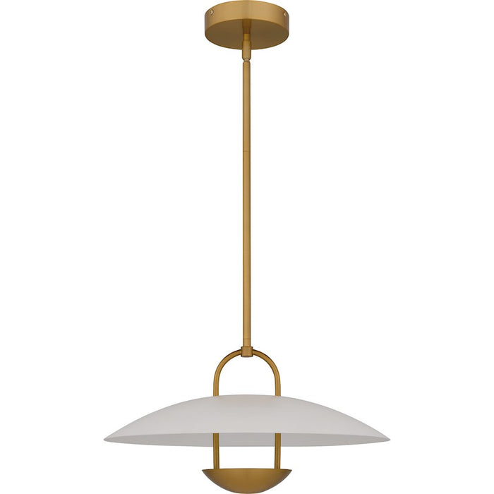Quoizel Bingham Light Pendant, Brushed Gold/Metal