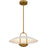 Quoizel Bingham Light Pendant, Brushed Gold/Metal