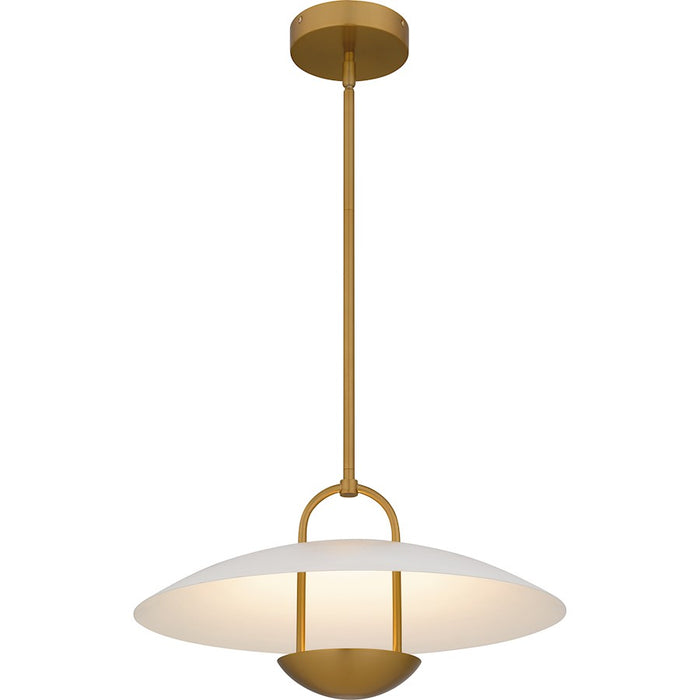 Quoizel Bingham Light Pendant, Brushed Gold/Metal