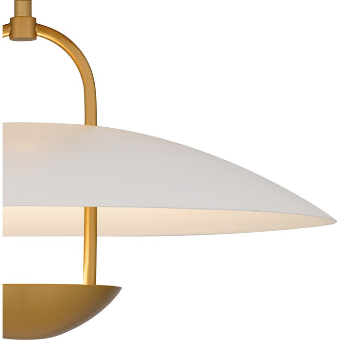 Quoizel Bingham Light Pendant, Brushed Gold/Metal