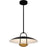 Quoizel Bingham Light Pendant, Matte Black/Metal