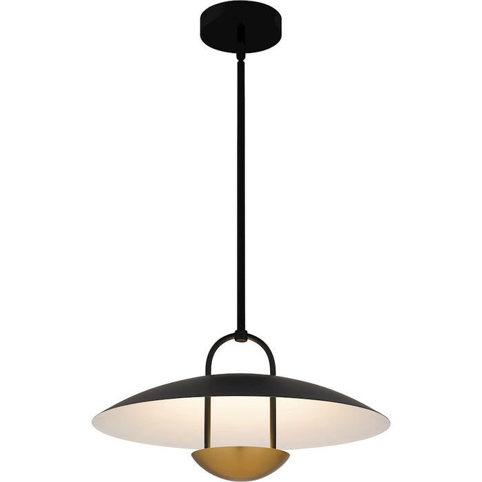 Quoizel Bingham Light Pendant, Matte Black/Metal