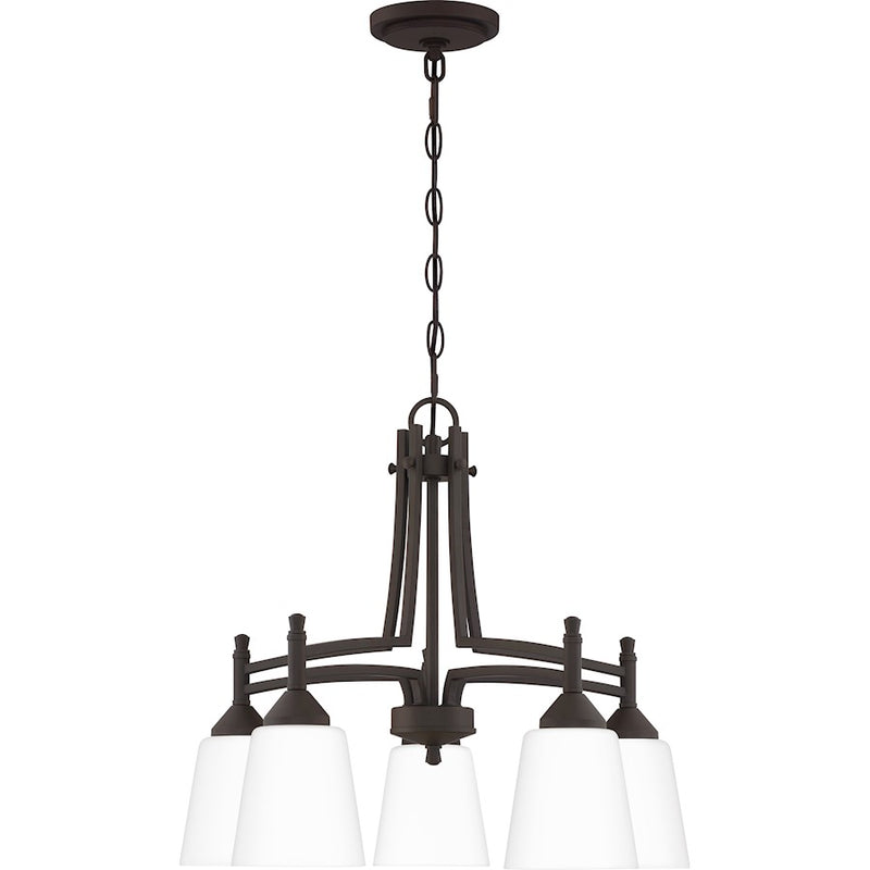 Quoizel Billingsley 5 Light Large Chandelier, Old Bronze