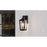 Quoizel Blomfield 1 Light Outdoor Lantern, Matte Black/Beveled