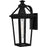 Quoizel Boulevard 1 Light 18" Outdoor Lantern, Black/Clear Seedy - BLV8408MBK