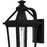 Quoizel Boulevard 1 Light 18" Outdoor Lantern, Black/Clear Seedy