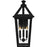 Quoizel Boulevard 3 Light 21" Outdoor Lantern, Black/Clear Seedy