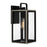 Quoizel Bramshaw 1 Light Outdoor Lantern, Matte Black/Seeded