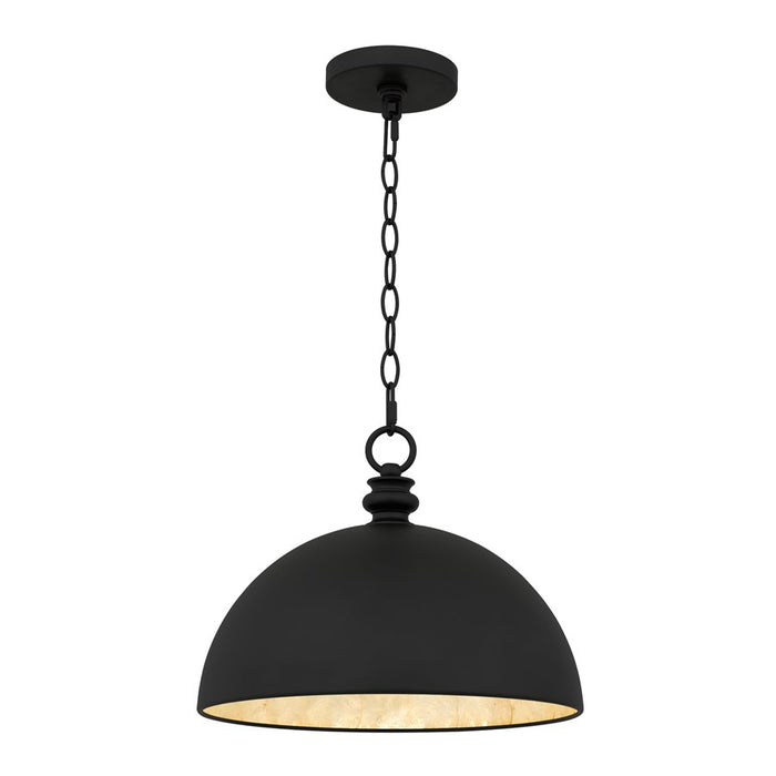 Quoizel Braylon 4-Lt Matte Black Pendant, Matte Black - BRAY1814MBK