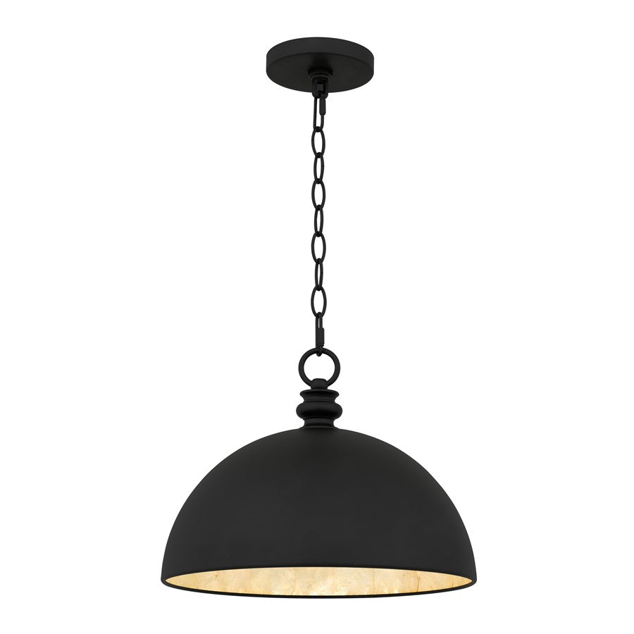 Quoizel Braylon 4-Lt Matte Black Pendant, Matte Black - BRAY1814MBK