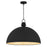 Quoizel Braylon 1-Lt Matte Black Pendant, Matte Black - BRAY2826MBK