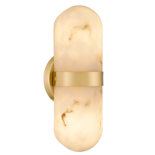 Quoizel Bree 2-Lt Wall Sconce, Brushed Gold - BREE8704BRG