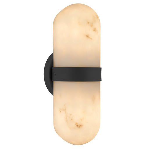 Quoizel Bree 2-Lt Wall Sconce, Matte Black - BREE8704MBK