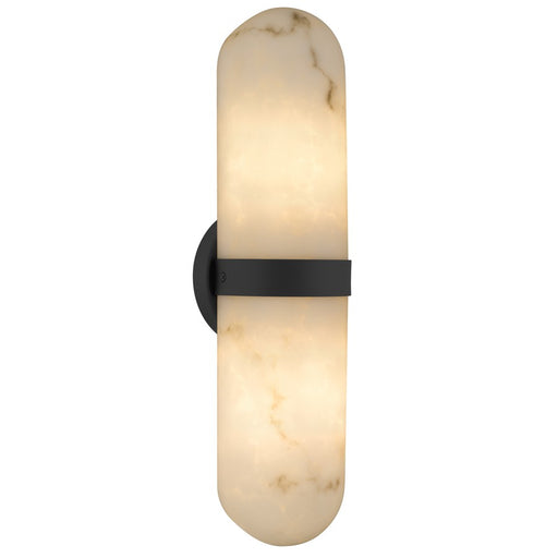 Quoizel Bree 2-Lt Matte Black Wall Sconce, Matte Black - BREE8804MBK