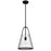 Quoizel Briley 1-Lt Matte Black Mini Pendant, Matte Black - BRIL1511MBK