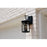 Quoizel Brampton 1 Light Outdoor Lantern, Matte Black/Clear