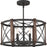 Quoizel Baron 6 Light Semi-Flush Mount