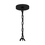 Quoizel Briar 12 Light Chandelier, Matte Black