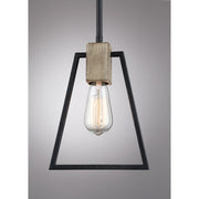 Quoizel Brockton Mini Pendant, Grey Ash