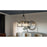 Quoizel Brockton 6 Light Chandelier, Grey Ash