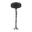 Quoizel Brockton 6 Light Chandelier, Grey Ash