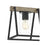 Quoizel Brockton 5Lt Island Chandelier, Grey Ash/Clear Seedy Glass