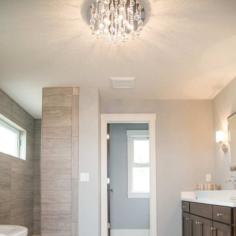 Quoizel Bordeaux Flush Mount in Polished Chrome
