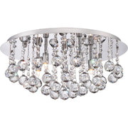Quoizel Bordeaux Flush Mount in Polished Chrome
