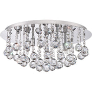 Quoizel Bordeaux Flush Mount in Polished Chrome