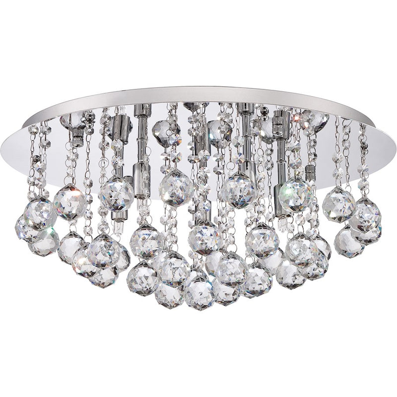 Quoizel Bordeaux Flush Mount in Polished Chrome