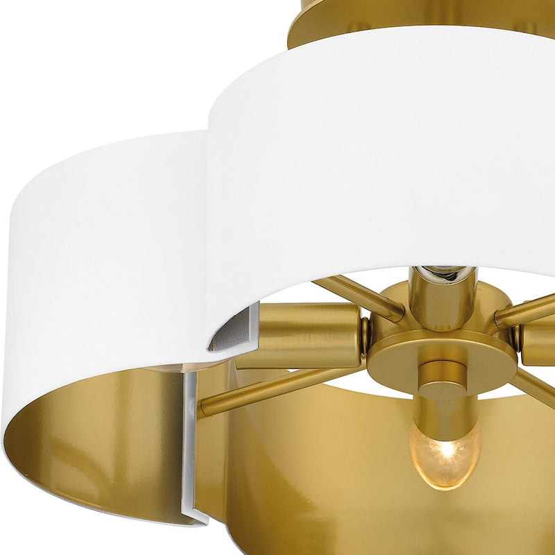 Quoizel Balsam 4 Light Semi-Flush Mount