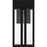 Quoizel Boswell 1Lt 16" Outdoor Lantern, Black/Clear/Clear Tempered