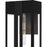 Quoizel Boswell 1Lt 16" Outdoor Lantern, Black/Clear/Clear Tempered