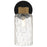 Quoizel Baltic 1Lt Wall Sconce, Matte Black/Clear Water Glass