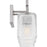Quoizel Brenthouse 3Lt Bath Light, Nickel/Clear/Sand Spray Inside