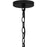 Quoizel Buckley 1Lt Mini Pendant, Matte Black/Clear Beveled Glass