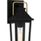 Quoizel Buckley 1 Light Outdoor Lantern, Black/Clear Beveled