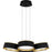 Quoizel Byrnes Light Chandelier, Matte Black/Metal
