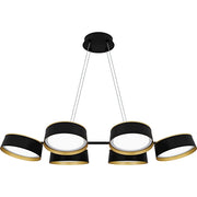 Quoizel Byrnes Light Island Light, Matte Black/Metal - BYS640MBK