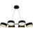 Quoizel Byrnes Light Island Light, Matte Black/Metal