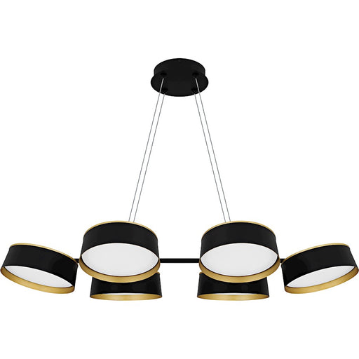 Quoizel Byrnes Light Island Light, Matte Black/Metal