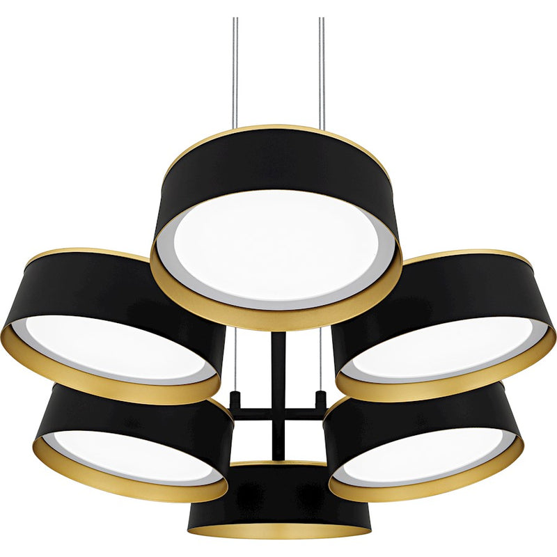 Quoizel Byrnes Light Island Light, Matte Black/Metal